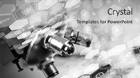  Presentation with analytical chemistry - Audience pleasing PPT layouts consisting of chemistry still life mixed media backdrop and a light gray colored foreground