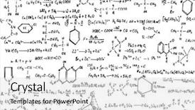  Presentation with chemistry - PPT layouts featuring chemistry background and a white colored foreground