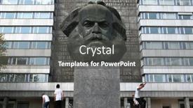  Presentation with karl marx - Audience pleasing presentation design consisting of chemnitz-germany-may-8-2012 backdrop and a  colored foreground