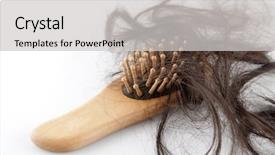  Presentation with chemotherapy - Cool new presentation theme with chemotherapy - close-up of a brush backdrop and a light gray colored foreground