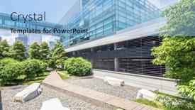  Presentation with green development - 