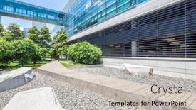  Presentation with green development - 