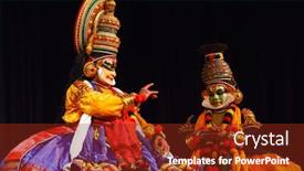  Presentation with play drama - Presentation theme having chennai-india-september-8-indian background and a tawny brown colored foreground