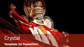  Presentation with ramayana - Audience pleasing PPT theme consisting of chennai-india-september-9-indian backdrop and a tawny brown colored foreground