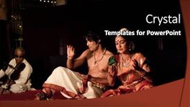  Presentation with india festival - Amazing slides having chennai-jan-21-dancers-perform backdrop and a black colored foreground