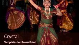  Presentation with classical dance - Colorful PPT theme enhanced with chennai-jan-6-an-unidentified backdrop and a wine colored foreground