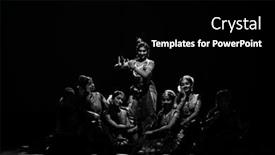  Presentation with january - Theme having chennai-january-15-bharathanatyam-performer background and a black colored foreground