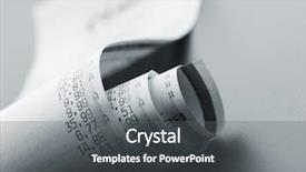  Presentation with online grocery shopping - Cool new theme with cheque - grocery shopping list backdrop and a gray colored foreground