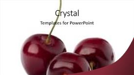  Presentation with cherry - PPT layouts consisting of high voltage post high-voltage background and a royal blue colored foreground