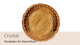  Presentation with cherry - Slide deck featuring cherry-pie-homemade-cherry-pie background and a yellow colored foreground