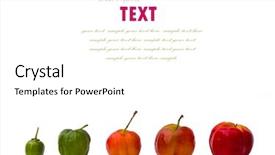  Presentation with cherry - Slides enhanced with cherry-plum growth isolated background and a white colored foreground