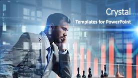  Presentation with chess board - PPT theme enhanced with chess board - he needs winning strategy mixed background and a teal colored foreground