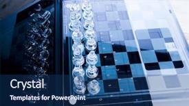  Presentation with building - Amazing presentation theme having chess board check mate - building a business backdrop and a  colored foreground