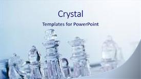  Presentation with board game - Slides featuring chess board ready background and a sky blue colored foreground