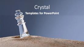  Presentation with chess pieces - Theme featuring chess-board-with-chess-pieces and a ocean colored foreground