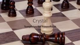  Presentation with queen chess - 