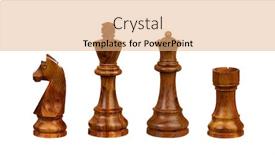  Presentation with chess - PPT layouts enhanced with chess-figures-isolated background and a coral colored foreground