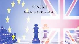  Presentation with chess - PPT layouts having chess games uk and eu background and a light blue colored foreground