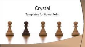  Presentation with whats next in red color on black board - Audience pleasing PPT theme consisting of chess pawn next to multiple backdrop and a white colored foreground