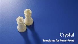  Presentation with queen chess - Amazing slides having chess piece king and queen backdrop and a  colored foreground