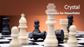  Presentation with chess pieces - Colorful slide set enhanced with views along the wilmington flume backdrop and a gray colored foreground