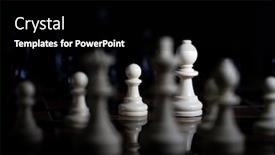  Presentation with chess - Slides having chess-pieces-on-black-background background and a black colored foreground