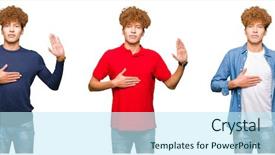  Presentation with different vegan milk almond milk - Amazing PPT theme having chest and open palm making backdrop and a cool aqua colored foreground