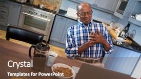  Presentation with chest pain - Colorful theme enhanced with chest suffering from chest pain backdrop and a tawny brown colored foreground