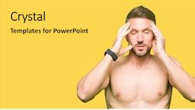  Presentation with chest pain - Cool new theme with chest with hand on head backdrop and a yellow colored foreground