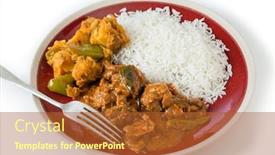  Presentation with indian traditional - PPT theme having chettinadu-traditional-indian-chicken-bone background and a red colored foreground