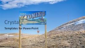  Presentation with highway road sign - 