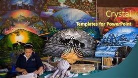  Presentation with chiang mai - Theme having chiang-mai-thailand-april-22 background and a tawny brown colored foreground