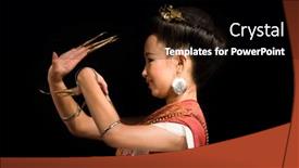  Presentation with finger nail - Presentation theme featuring chiang-mai-thailand-april-25 background and a black colored foreground