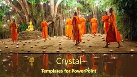  Presentation with mai - PPT layouts consisting of chiang-mai-thailand-february-19 background and a tawny brown colored foreground