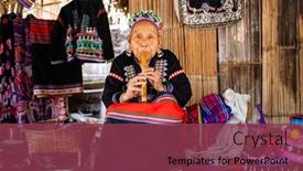  Presentation with tribe - Slide deck featuring chiang-mai-thailand-february-2019 background and a violet colored foreground