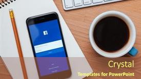  Presentation with online app - Presentation design consisting of chiangmai-thailand-june-13-2016 background and a tawny brown colored foreground