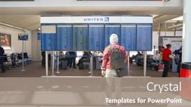  Presentation with airlines - Amazing slides having chicago-april-05-2016-inside backdrop and a gray colored foreground