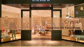  Presentation with chicago - Presentation theme featuring chicago-il-04-april-2016 background and a coral colored foreground