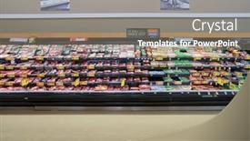  Presentation with chicago - PPT theme featuring chicago-il-circa-march-2016 background and a gray colored foreground