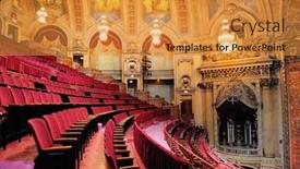  Presentation with marquee - Theme enhanced with chicago-il-oct-6-chicago background and a gold colored foreground