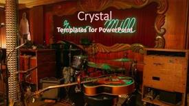  Presentation with jazz - Theme enhanced with chicago-usa-september-10-2018 background and a wine colored foreground