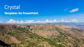  Presentation with colombia - Theme having chicamocha canyon from mesa de los santos landscapes andes mountains santander in colombia south america background and a gray colored foreground