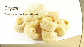  Presentation with filipino - Beautiful PPT theme featuring chicharon a popular filipino snack backdrop and a cream colored foreground