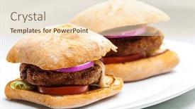  Presentation with red onion - 