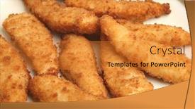  Presentation with chicken - Amazing slide set having volunteer - share sharing social media networking backdrop and a light gray colored foreground