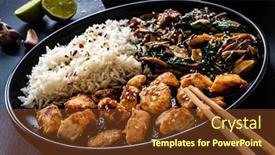  Presentation with oyster - Cool new theme with chicken-nuggets-with-white-rice backdrop and a tawny brown colored foreground