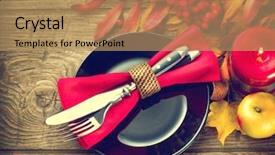  Presentation with thanksgiving dinner - Amazing slide set having chickens fall - thanksgiving dinner table setting thanksgiving backdrop and a coral colored foreground