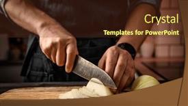  Presentation with vegetable cutting board - 