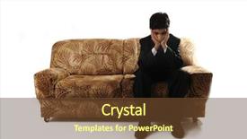  Presentation with child adolescent - Colorful PPT layouts enhanced with child adolescent - emotional image of a teenage backdrop and a tawny brown colored foreground