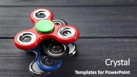  Presentation with different - Audience pleasing slides consisting of child bearing - different modern colorful spinners backdrop and a  colored foreground